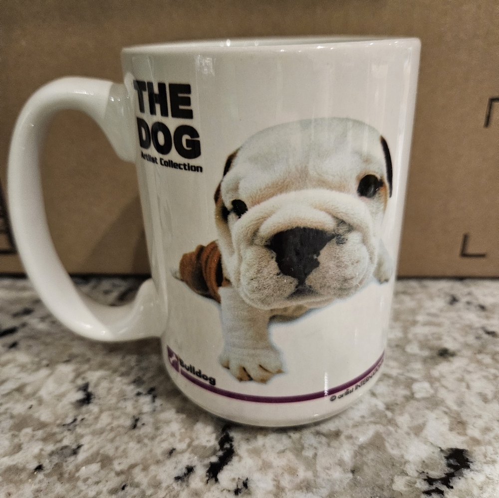 The Dog Artist Collection Bulldog Mug